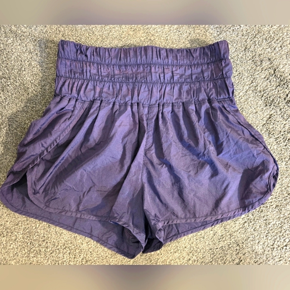 Free People Movement Way Home Purple Shorts Women's Size Medium